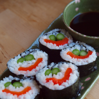 fun asparagus sushi