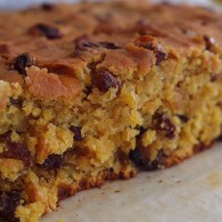 pumpkin Christmas fruit cake