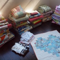 our quilting day for Dandelion Support Network