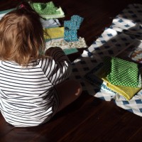 making a quilt on mother’s day