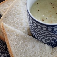 parsnip + apple soup