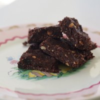 chocolate slice (gluten + dairy free)