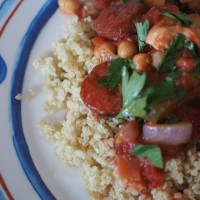 chicken + chorizo with quinoa (gluten +dairy free)