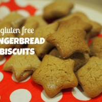 gluten free gingerbread biscuits