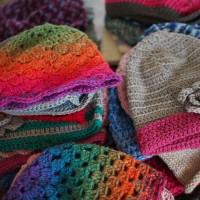 65 hats all ready to go………….