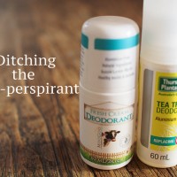 ditching the anti-perspirant