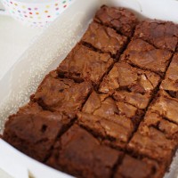 best ever chocolate brownies – for a small family or a big crowd