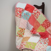 how to make a charm square quilt